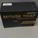 20 Pack Mouse Traps Indoor for Home,Mice Traps for House,Reusable Mouse Trap that Work,Small Mice Catchers for Home Indoor, Quick Set Mousetraps Effective