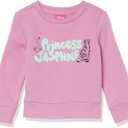 3 x Amazon Essentials Disney | Marvel | Star Wars | Princess Girls and Toddlers' Fleece Pullover Crew Sweatshirt (XS)
