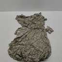 GRECERELLE 2025 Women's Spring Summer Boho Floral Print V-Neck Faux Wrap Maxi Dress for Wedding Guest, Graduation, Party (Large, 13 Fp Lily Green)