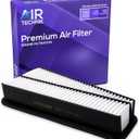 AirTechnik CA9683 Replacement Engine Air Filter | Fits 2003-2009 Toyota 4Runner, 2007-2009 FJ Cruiser, 2005-2015 Toyota Tacoma, 2005-2010 Toyota Tundra - 17801-0P010/17801-31090