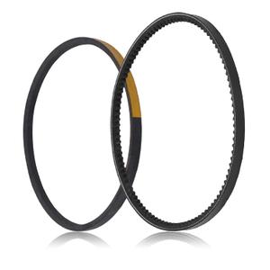 954-04013 Belt with 954-04014 Auger Drive Belt Compatible with MTD Compact Snowthrowers 2007 and Newer, Replace 754-04013 754-04014, Snowthrower Auger Drive V Belt (2 Pack)