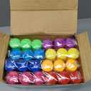 MorTime 24 Pack Bubble Wands for Kids, 8 Colors Bubbles Stick Bulk, 14.6" Easter Party Favor Summer Toy for Children