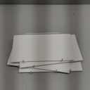 Wonderjune 4 Pcs Wooden Pegboard Shelves with Metal Pegboard Shelf Brackets Peg Board Display Storage Tray Wall Organizer Peg Board Accessories for Craft Room Home Kitchen(White,9.84 x 5 Inch)