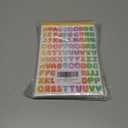 3 x 2400 Pieces Small Colorful Vinyl Letter Stickers, 24 Sheets Self Adhesive Mini Alphabet Stickers, 0.5 inch Numbers Letters Labels DIY Crafts Art Making, Used for Cards, Notebook Decor