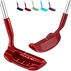 MAZEL Chipper Club Pitching Wedge for Men & Women,36/45 Degree - Save Stroke from Short Game,Right Hand, Wine Red