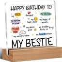 Funny Birthday Gifts for Women Bestie Sister Her, Friendship