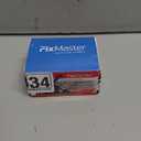 FixMaster 3/16 x 1-1/4" Hex Head Blue Concrete Screw Anchors (80 pcs Screw Kit) with one Screwdriver and Drill Bit for Concrete, Masonry, Block, Brick and Wood Fastening