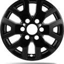 17 Inch Gloss Black Wheel Skins for 2024 2025 2026 Toyota Tacoma SR5, Fits OEM Alloy Wheel #42611-AK011, Snap-On ABS Wheel Covers 4-Pack