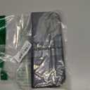 10-Piece Hair Cutting Scissors Kit - Professional Set with Thinning Scissors, Comb, Cape, Clips, Leather Bag for Barber, Salon, Home (Blue)