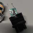 AUXITO LED Turn Signal Bulb 3157 LED Bulbs Amber Yellow Brighter 3156 3457A 4057 4157 LED Bulb for Front Rear Turn Signal Light Blinker DRL Marker Parking Lights, Pack of 2