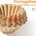 Disposable Coffee Filters for Ninja Pods and Grounds Coffee Maker, 100 Pack