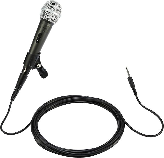 Dynamic Microphone - Professional Vocal Mic with Cable for Karaoke, Podcasting, Live Performance