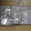 Beiyier 2 Pack Clear Acrylic Square Tissue Box - 4.7x4.7x5.5'' Napkin Organizer, Suitable for Bathroom, Bedroom, Dressing Table, Countertop, Dining Table