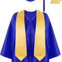 SOMSOC 4 Pieces Kindergarten Graduation Cap and Gown Set for Preschool Nursery Kids Graduation Stole Gown with 2026 Tassel