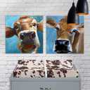 Western Cowboy Changing Pad Cover Super Soft Brown Cowhide