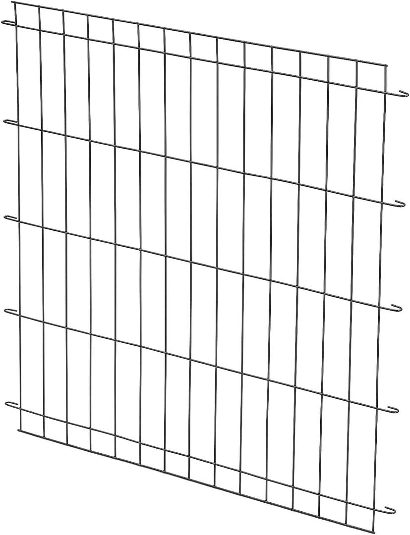 MidWest Homes for Pets Dog Crate Divider Panel for 42-inch Dog Crate; Fits Crate Models 1642, 1642DD, 1642U, 1642DDU, 742UP & Measures 27.96L x 17.76W x .63H Inches, Black