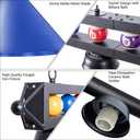 Wellmet Pool Table Lights, 4-Light Billiard Lighting Fixture for Game Room
Adjustable Industrial Hanging Pendant Light for Over Billiard Table, Kitchen Island, Dining Table, or Man Cave