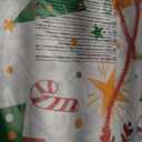 JOYIN 2 PCS Large Red & White Christmas Holiday Plastic Gift Bags 56"x36" with Gift Tags for Heavy Duty Jumbo Gifts Bags, Holiday Presents, Christmas Season Gift Decorations, present Giving.