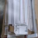 VASAGLE Pantry Cabinet, 71.7-Inch High Freestanding Tall Cupboard Storage Cabinet with a Drawer, 2 Cabinets, 4 Adjustable Shelves, 6 Door Shelves, for Living Room, Kitchen, White UBBC561P31V2