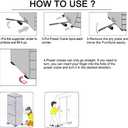 Furniture Lifter Easy to Move Slider 5 Piece Mobile Tool Set, Heavy Furniture Appliance Moving and Lifting System - Maximum Load Weight 330Lbs