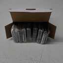 N9R 120PCS Silver Plastic Silverware, Silver Plastic Cutlery Set Disposable Flatware Dinnerware -60 Forks, 30 Spoons, 30 Knives for Wedding, Party, Birthday and Daily Use