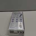 Go Brush Pro - Cordless Hair Straightener Brush Portable Comb for Travel, USB Charging, Fast Heating, with LCD Display (Purple)