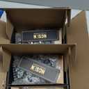 3 Pack Matte Black Door Knobs,Interior Door Knob with Lock,Coastal Style Door knob for Privacy and Bedroom (Bath or Privacy)