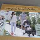 Lightweight Travel Stroller for Baby & Toddlers - Easy Fold & Compact Stroller with Canopy, Storage Basket, Multi-Position Recline & Convenient One-Hand Fold (Grey)