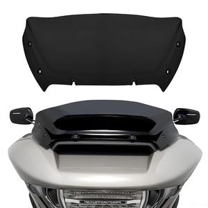 FATECIM 9" Wave Windshield Windscreen Air Deflector for Harley CVO Road Glide FLTRXSE 2023-up, CVO Road Glide ST FLTRXSTSE 2024-up, Road Glide FLTRX 2024-up Accessories (Dark Smoke)
