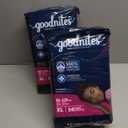 Goodnites Girls' Nighttime Bedwetting Underwear, Size Extra Large (95120 lbs), 28 Ct (2 Packs of 14)
