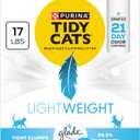 Purina Tidy Cats LightWeight With Glade Clear Springs Multi-Cat, Clumping, Low Dust, Scented Cat litter - 17 lb. Box