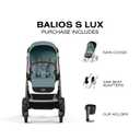 Cybex Balios S Lux Full Sized Stroller for Infant & Toddler - Stormy Blue