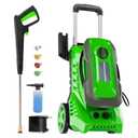 Electric Pressure Washer 4800PSI-Max 3.2GPM Power Washer Wash Machine Electric Powered with Foam Cannon for Car, Floor, Garage, Patio Washing, Green