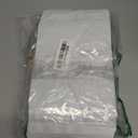 5.5"x7.8" 120pcs Mylar Bags for Food Storage,Smell Proof Bag with Matte Window Resealable Food Storage Bags for Small Business, Stand-up Foil Pouch Packaging Freeze Dried Candy BagWhite