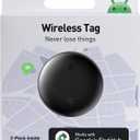 Android Air Tracker 2 Pack: Smart Tracker(2025), Compatible with Google's Find Hub/Find My Device (Android Only) App, Tracker Tag Locator for Keys, Luggage, Satchel, Backpack etc
