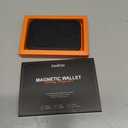 For Magsafe Wallet with Grip, 6-Card Holder, Stronger Magnetic Card Wallet Holder for iPhone 17/16/15, iPhone 14/13/12 Series, Leather Magnetic Phone Wallet with Privacy Flap, RFID Blocking, Black