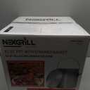 Nexgrill 42 Qt. Aluminum Pot with Strainer Basket & Lid Turkey Fryer, Durable Side Handles, Perfect for Boiling and Frying Seafood, Crawfish, Chicken Wings, Great for Outdoor Cooking, 630-0023