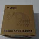 VEICK Resistance Bands, Exercise Bands, Workout Bands, Resistance Bands for Working Out with Handles for Men and Women, Exercising Bands for Fitness Weights Work Out at Home (Colorful)