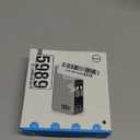 120W USB C Charger Block with 2 Built-in Retractable Cables, 4-in-1 GaN IV Foldable Plug Wall Charger Fast Charging Station, PD 65W Laptop Adapter for MacBook/ iPad, iPhone 16/ 15/ 14, Android (Black)