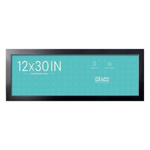LaVie Home 12x30 Picture Frame Black, Panoramic Picture Frame for Wall Decoration, Classic Black Minimalist Style Suitable for Decorating Houses, Offices, Hotels(1 Pack) LaVie Home 12x30 Picture Frame Black, Panoramic Picture Frame for Wall Decoration, Classic Black Minimalist Style Suitable for Decorating Houses, Offices, Hotels(1 Pack)
