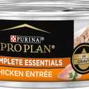 Purina Pro Plan Complete Essentials High Protein Cat Food Gravy, Wet Cat Food Chicken Entree - (Pack of 24) 5.5 oz. Cans, Best Before September 2027 