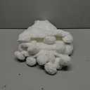 Halloscume 36 Inch Faux Fur Christmas Tree Skirt White Plush Tree Skirt with Pom-pom White Christmas Decorations for Xmas Home Indoor Outdoor Decor Holiday Party Supplie