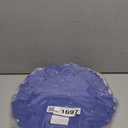 MCEAST 100 Pack Round Blue Paper Doilies 13.5 Inches Lace Place Mats Rustic Scallop Doily Disposable Paper Table Pads for Food Cakes Crafts Party Weddings Tableware Decor