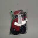 Dog Boots with Fleece Lining, Waterproof Dog Shoes for Medium and Large Dogs - Reflective, Non Slip, 2PCS Outdoor Snow Dogs Boots & Paw Protectors for Winter (Red, 6)