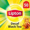 Lipton Decaffeinated Black Tea Bags, 50 Ct (Pack of 1), Best By Jan 10 2026