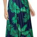 HUSKARY Womens Summer Sleeveless V Neck Spaghetti Strap Pockets Beach Boho Vacation Casual Spring Maxi Dress S