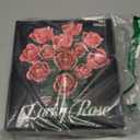 Pink Rose Bouquet Building Set for Girls & Boys - 12 Pack Botanical Collection Gift for Easter Basket Artificial Flowers Botanical Collection Centerpiece Retro Decor