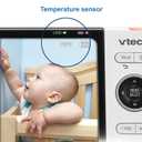 VTech VM818HD 5" 720p HD Video Baby Monitor with 110 Wide-Angle Lens, True-Color Day & No-Glare Night Vision, Night Light, 1000ft Range, 2-Way Talk Peace of Mind Without WiFi
