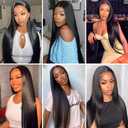 Straight Human Hair Bundles 8A Grade Brazilian Unprocessed Virgin Hair 150g/3 Bundles 12 14 16 Inch Natural Black Color Straight Bundle Hair Weave