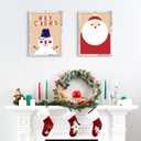BESCRCL 18x24 Poster Frame for Wall Hanging, Engineered Wood Picture Frames for 18 x 24 Picture, Distressed White, 1 Pack